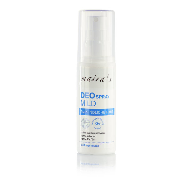 maira's Deo Spray mild für empfindliche Haut, 100ml